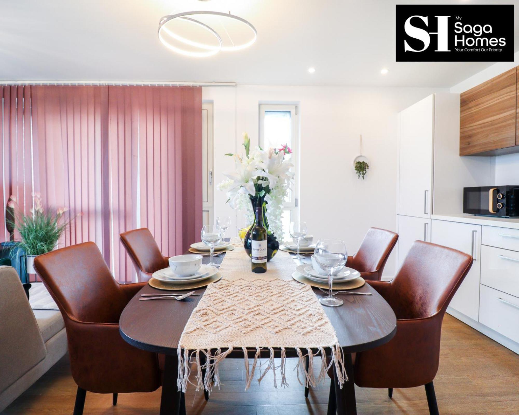 Appartamento Three Bedroom At My Saga Homes Short Lets & Serviced Jefferson Plaza