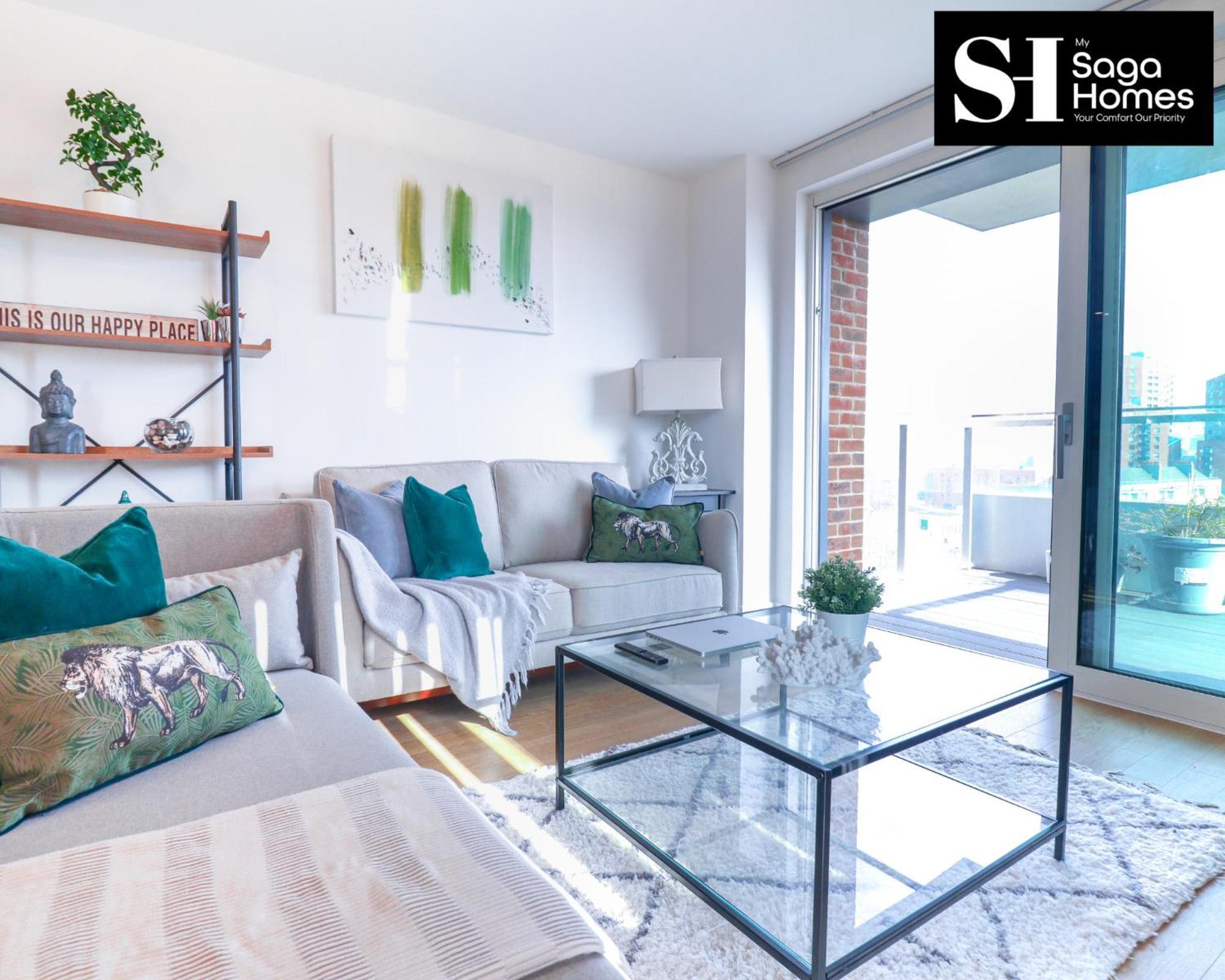 Appartamento Three Bedroom At My Saga Homes Short Lets & Serviced Jefferson Plaza *