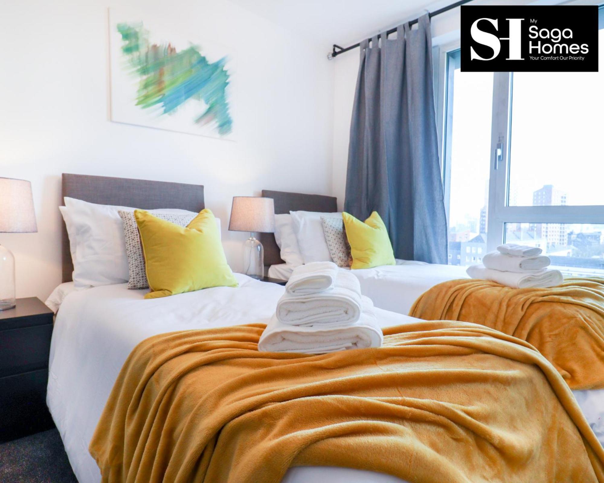 Three Bedroom At My Saga Homes Short Lets & Serviced Jefferson Plaza Appartamento Londra