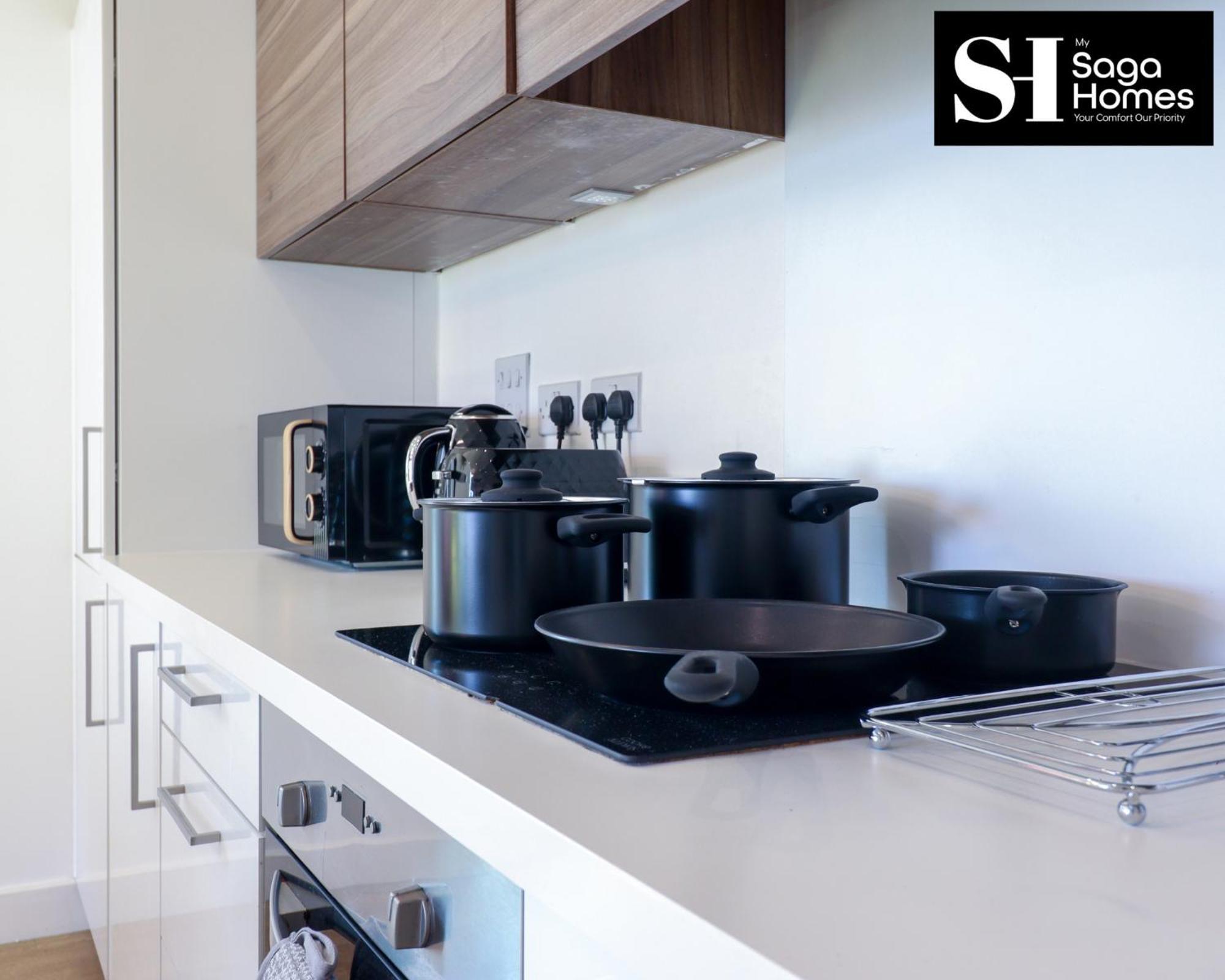 Three Bedroom At My Saga Homes Short Lets & Serviced Jefferson Plaza * Londra
