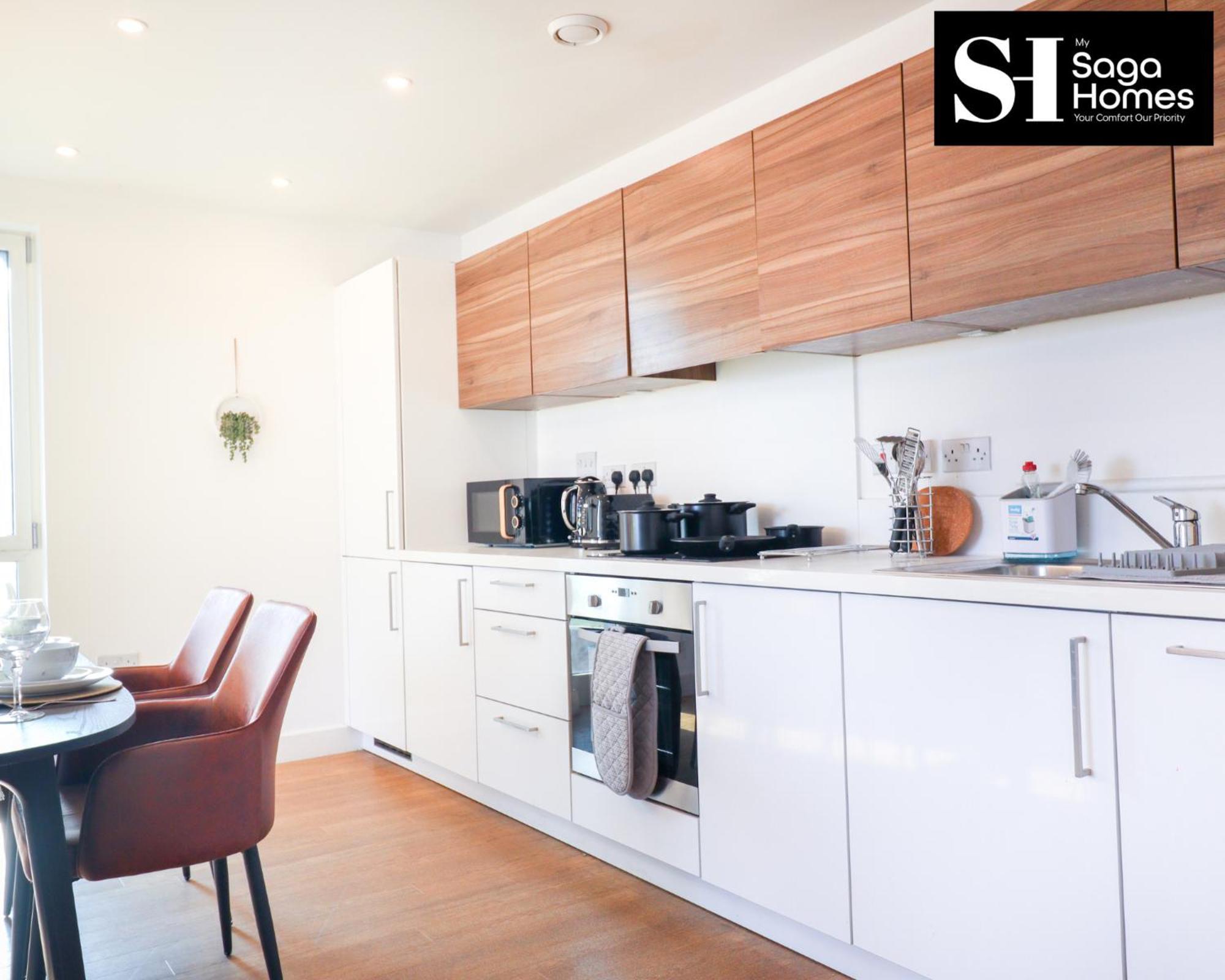 Appartamento Three Bedroom At My Saga Homes Short Lets & Serviced Jefferson Plaza *