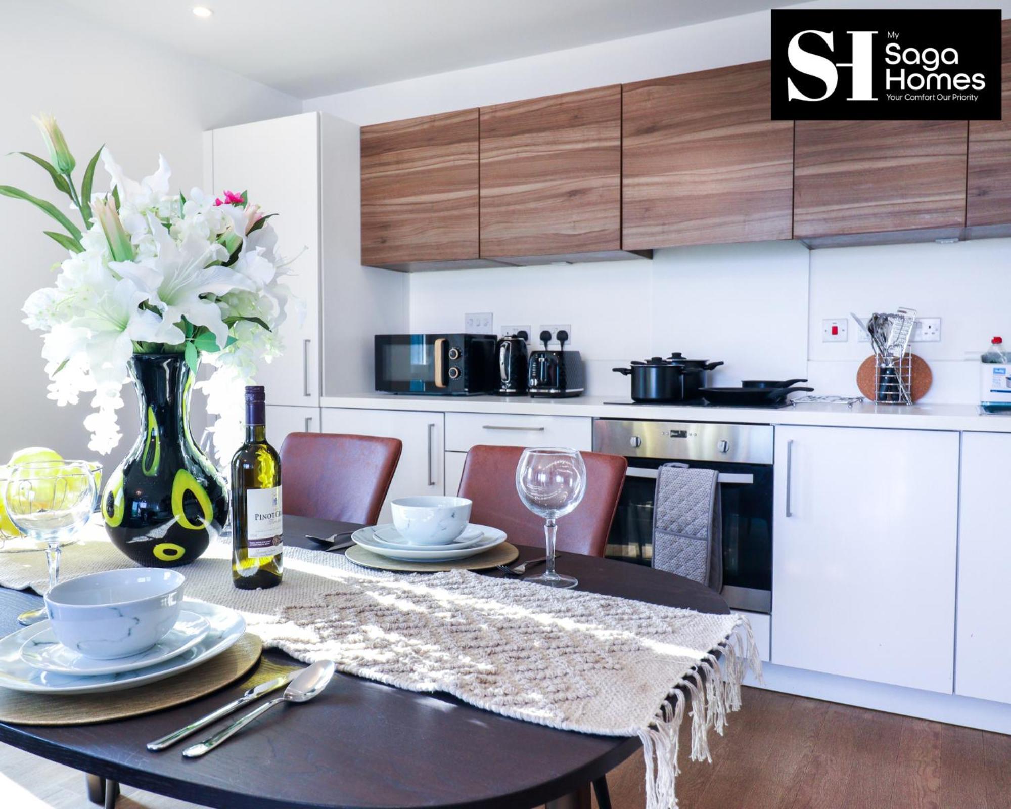 Appartamento Three Bedroom At My Saga Homes Short Lets & Serviced Jefferson Plaza